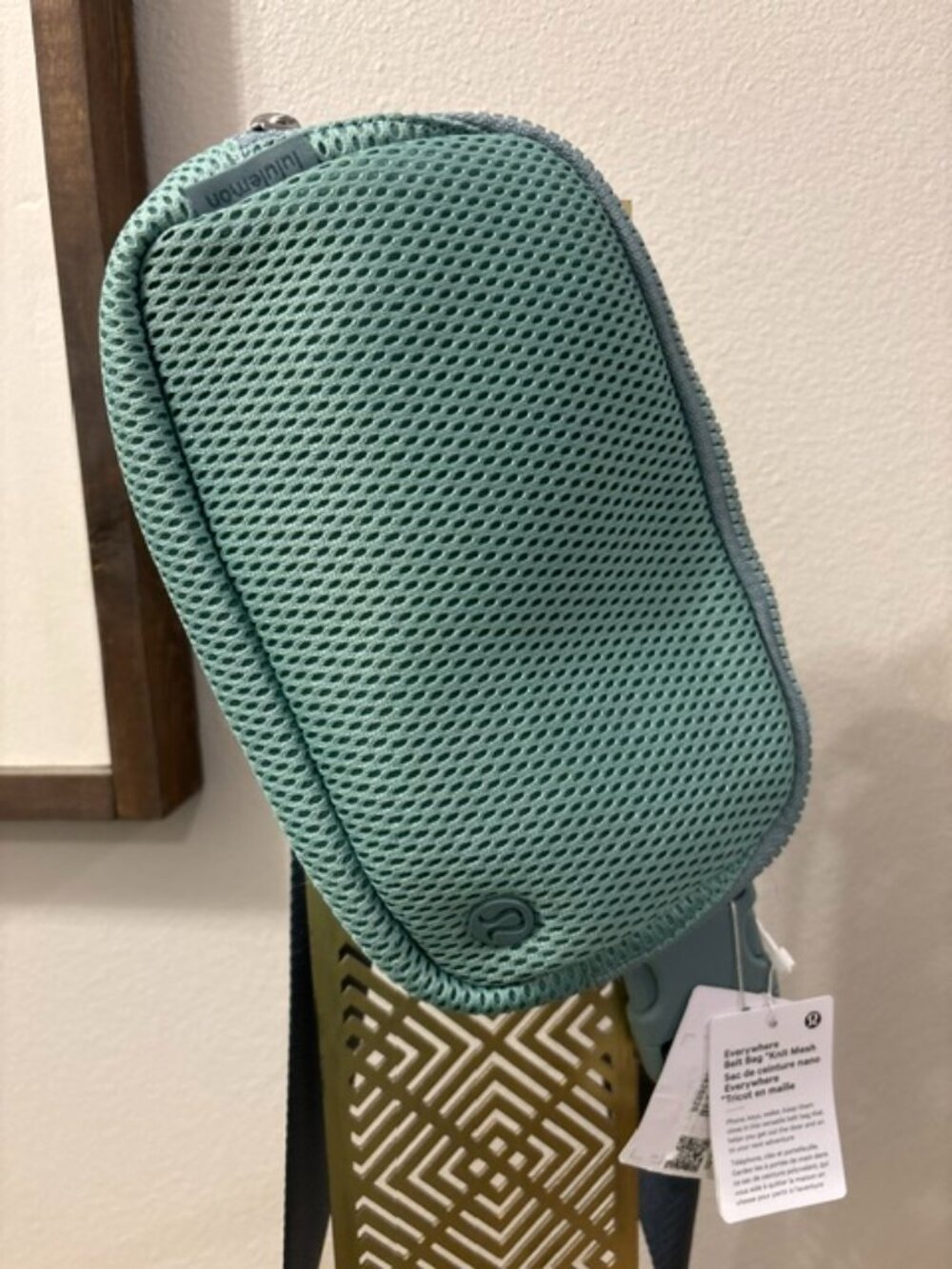Lululemon Everywhere Belt Bag Knit Mesh Crater Blue
